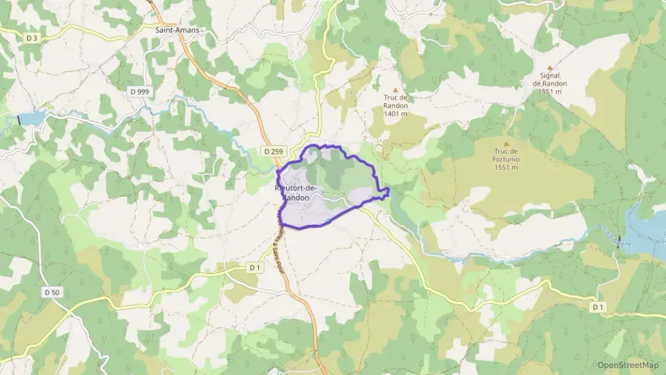 Maison 100 m² quatre pièces à vendre à Monts-de-Randon Maison 100 m² quatre pièces à vendre à Monts-de-Randon