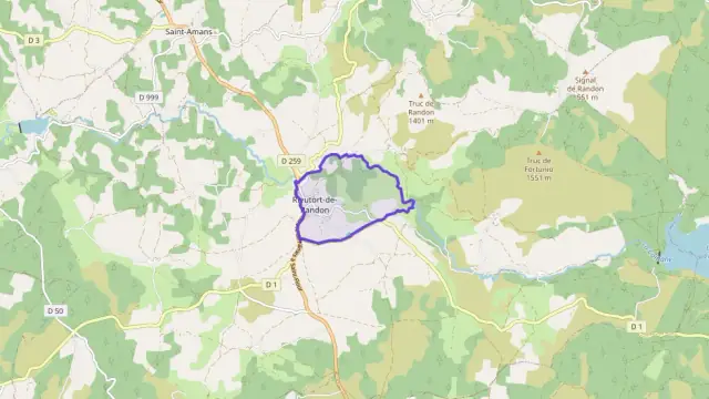 Maison 100 m² quatre pièces à vendre à Monts-de-Randon