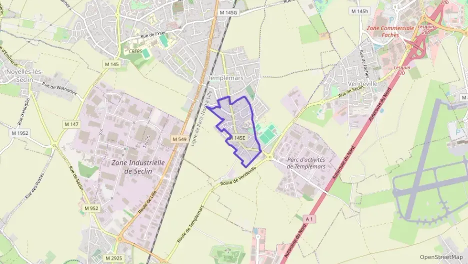 Maison 64 m² quatre pièces à vendre à Templemars