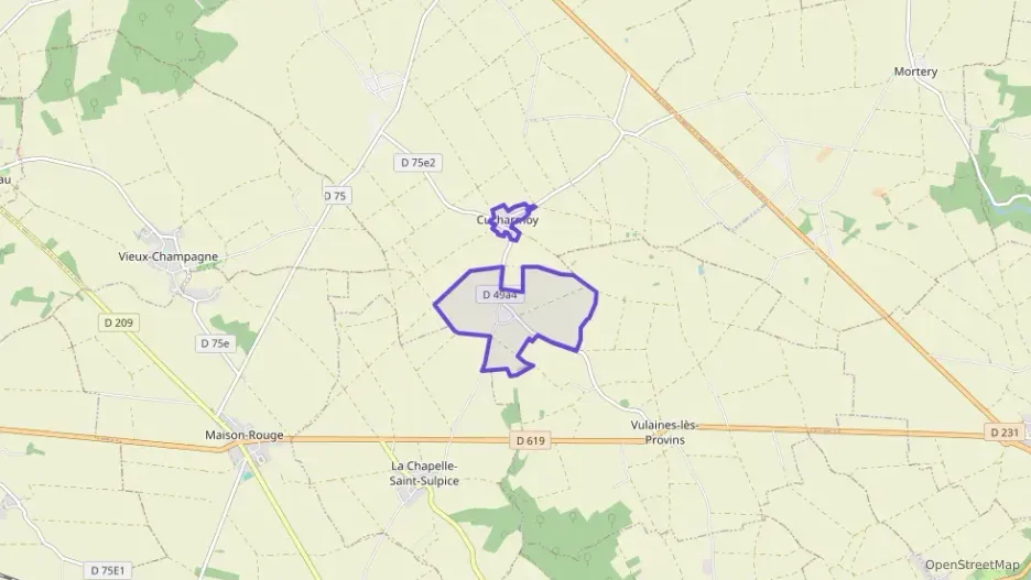 Maison 64 m² trois pièces à vendre à Chenoise-Cucharmoy Maison 64 m² trois pièces à vendre à Chenoise-Cucharmoy