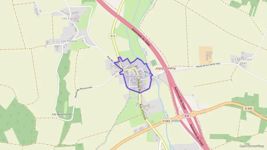 Maison 56 m² trois pièces à vendre à Sépeaux-Saint Romain Maison 56 m² trois pièces à vendre à Sépeaux-Saint Romain