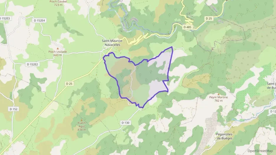 Maison 94 m² quatre pièces à vendre à Saint-Maurice-Navacelles Maison 94 m² quatre pièces à vendre à Saint-Maurice-Navacelles