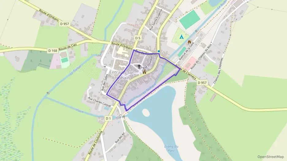 Maison 92 m² cinq pièces à vendre à Entrains-sur-Nohain Maison 92 m² cinq pièces à vendre à Entrains-sur-Nohain