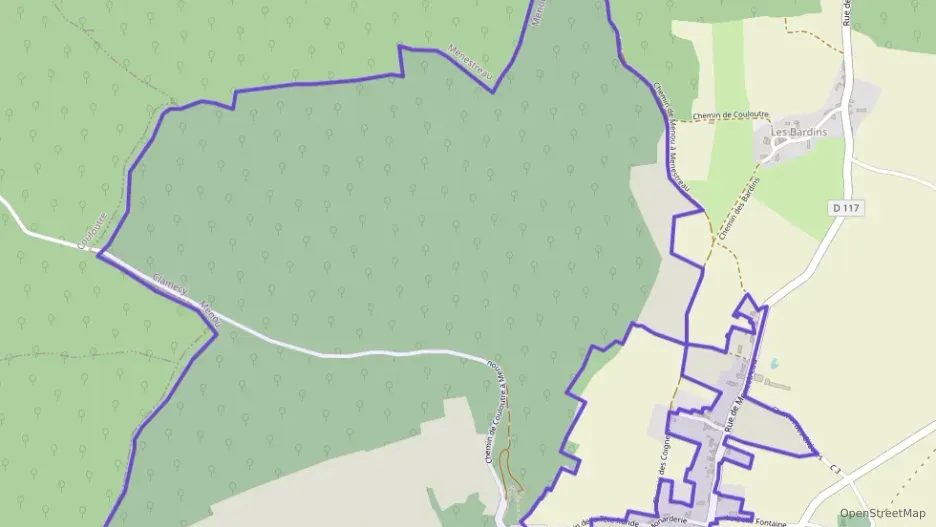 Maison 75 m² deux pieces à vendre à Menou Maison 75 m² deux pieces à vendre à Menou