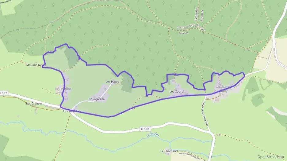 Maison 68 m² trois pièces à vendre à Nolay