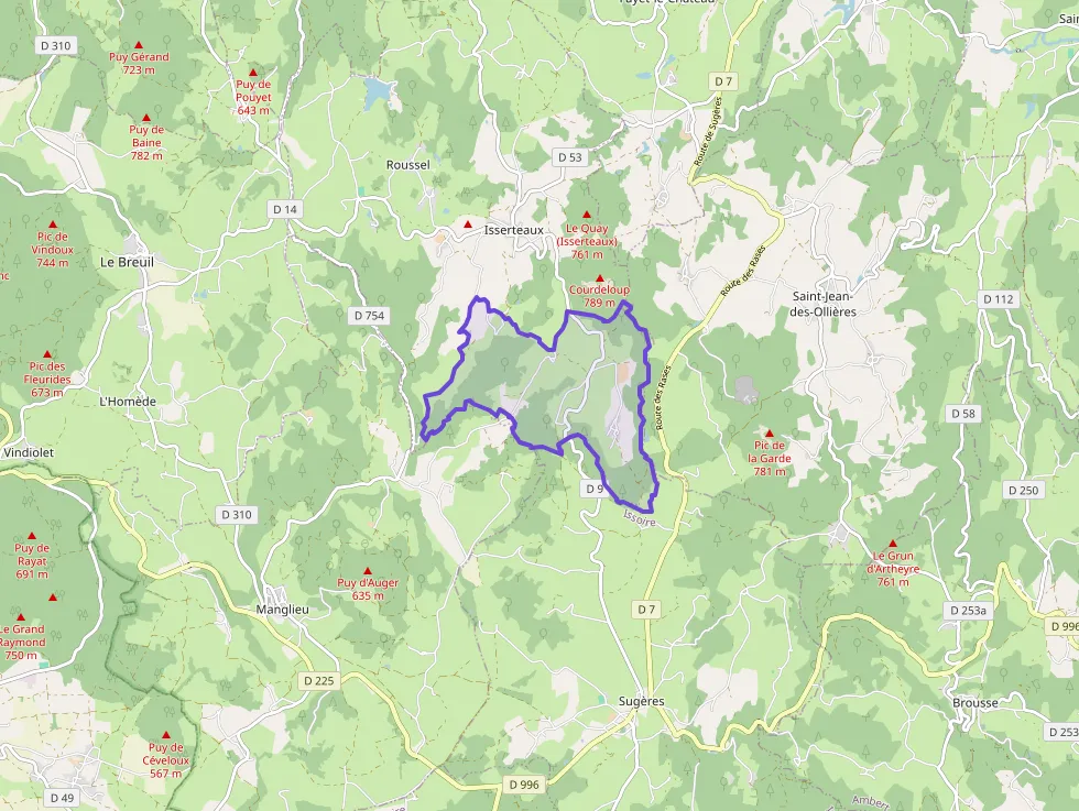 Maison 98 m² quatre pièces à vendre à Isserteaux