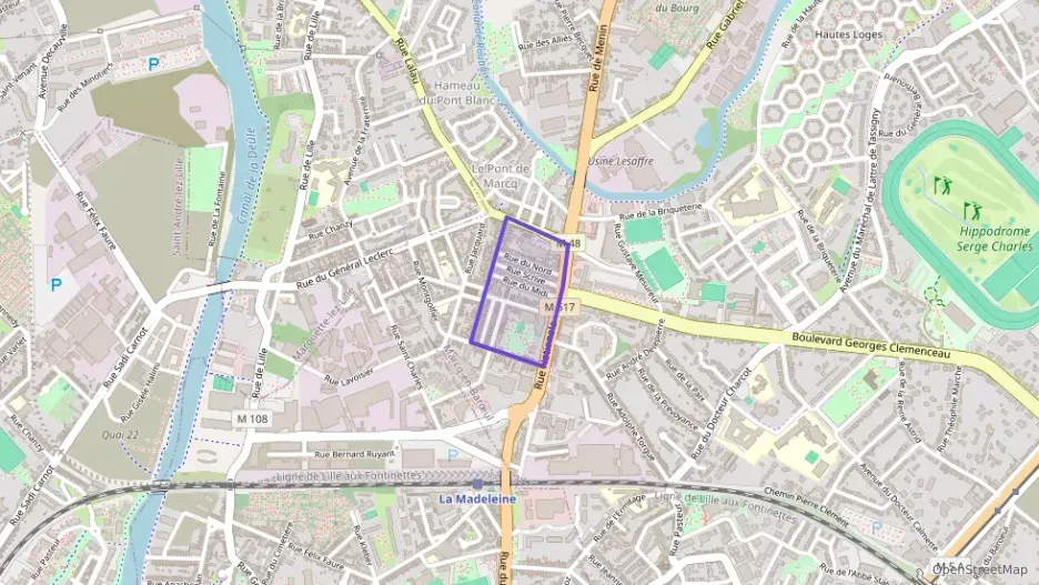 Maison 60 m² quatre pièces à vendre à Marcq-en-Barœul