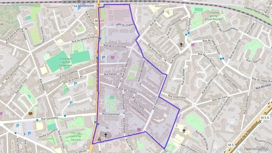 Maison 82 m² quatre pièces à vendre à La Madeleine