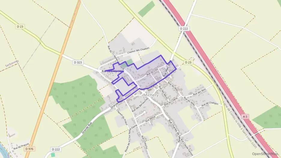 Maison 85 m² cinq pièces à vendre à Michery