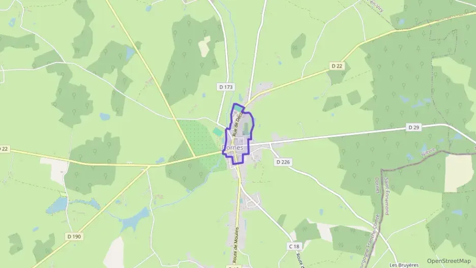 Maison 100 m² quatre pièces à vendre à Dornes