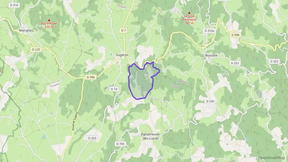 Maison 100 m² quatre pièces à vendre à Sugères