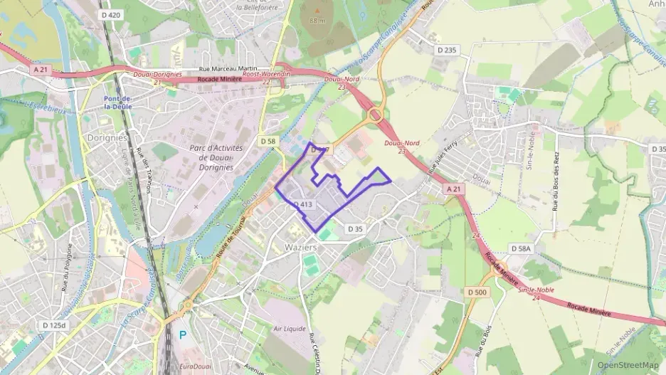 Maison 68 m² quatre pièces à vendre à Waziers Maison 68 m² quatre pièces à vendre à Waziers