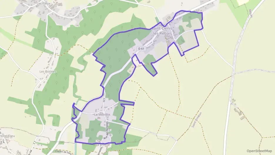 Maison 73 m² quatre pièces à vendre à Saint-Denis-lès-Rebais