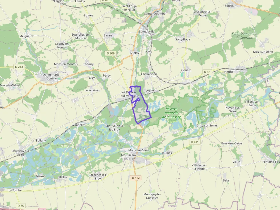 Maison 50 m² quatre pièces à vendre à Les Ormes-sur-Voulzie