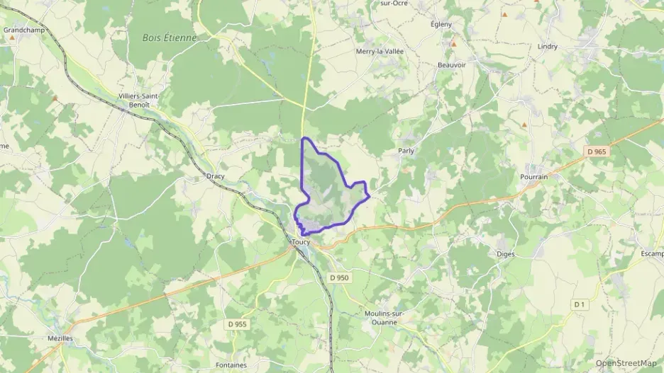 Maison 73 m² quatre pièces à vendre à Toucy