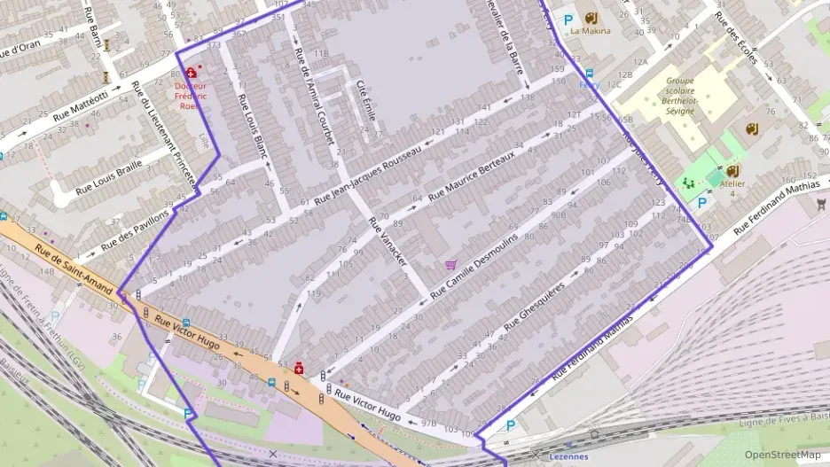 Maison 107 m² cinq pièces à vendre à Lille Maison 107 m² cinq pièces à vendre à Lille