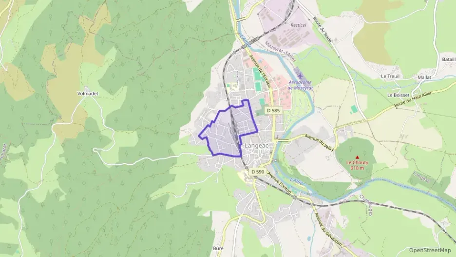 Maison 66 m² quatre pièces à vendre à Langeac