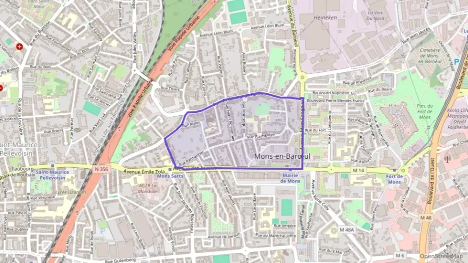 Maison 71 m² quatre pièces à vendre à Mons-en-Barœul Maison 71 m² quatre pièces à vendre à Mons-en-Barœul