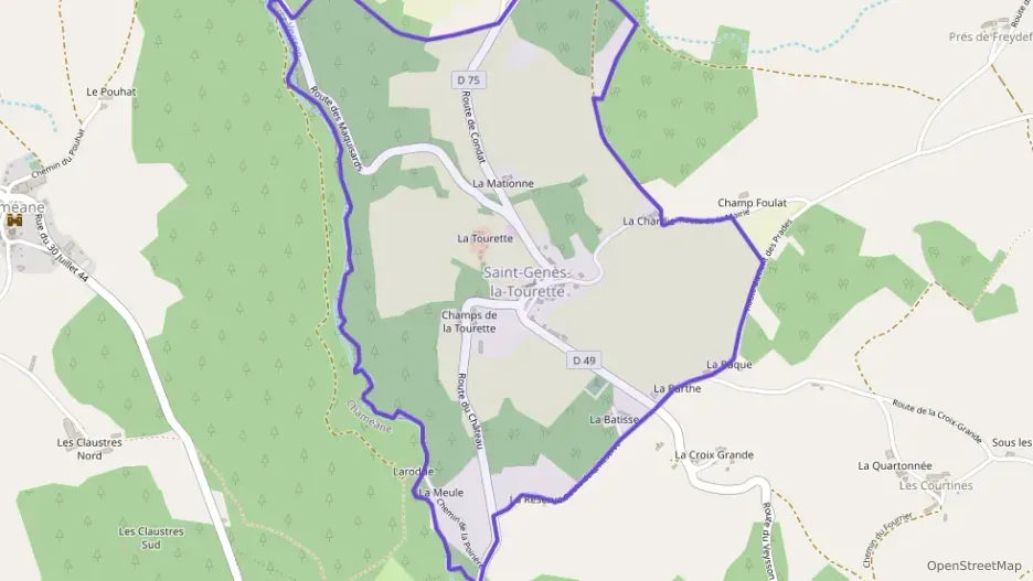 Maison 150 m² cinq pièces à vendre à Saint-Genès-la-Tourette