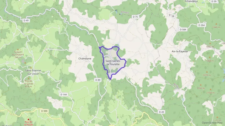 Maison 150 m² cinq pièces à vendre à Saint-Genès-la-Tourette