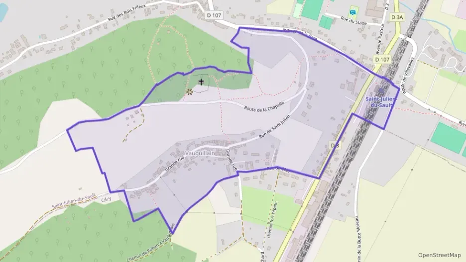 Maison 125 m² quatre pièces à vendre à Saint-Julien-du-Sault