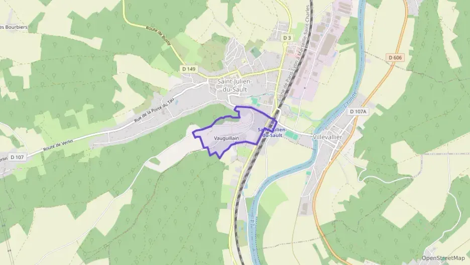 Maison 125 m² quatre pièces à vendre à Saint-Julien-du-Sault