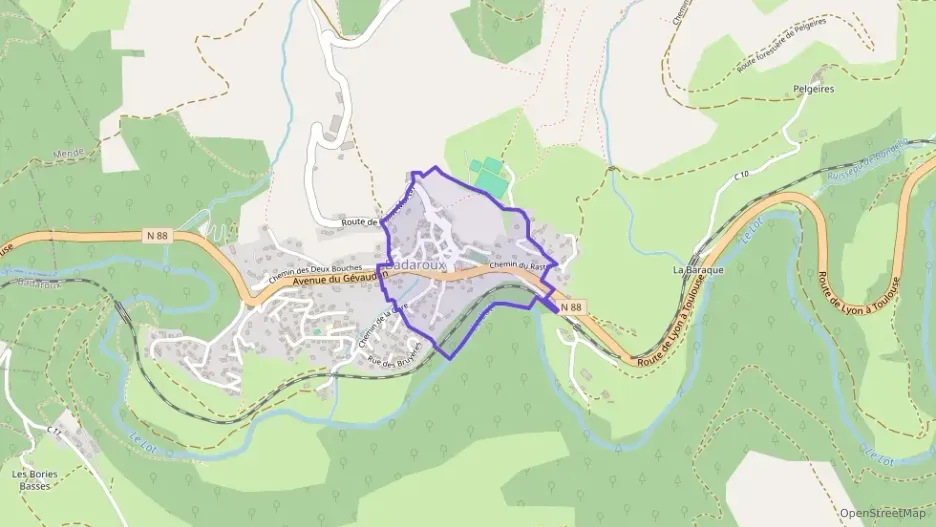 Maison 60 m² trois pièces à vendre à Badaroux