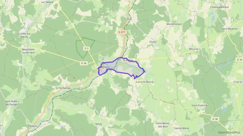 Maison 50 m² quatre pièces à vendre à Prémery Maison 50 m² quatre pièces à vendre à Prémery