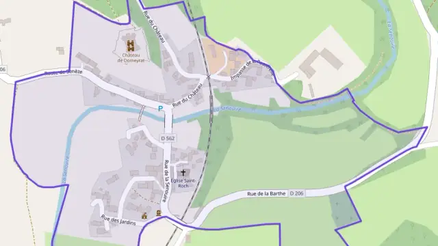 Maison 59 m² trois pièces à vendre à Domeyrat