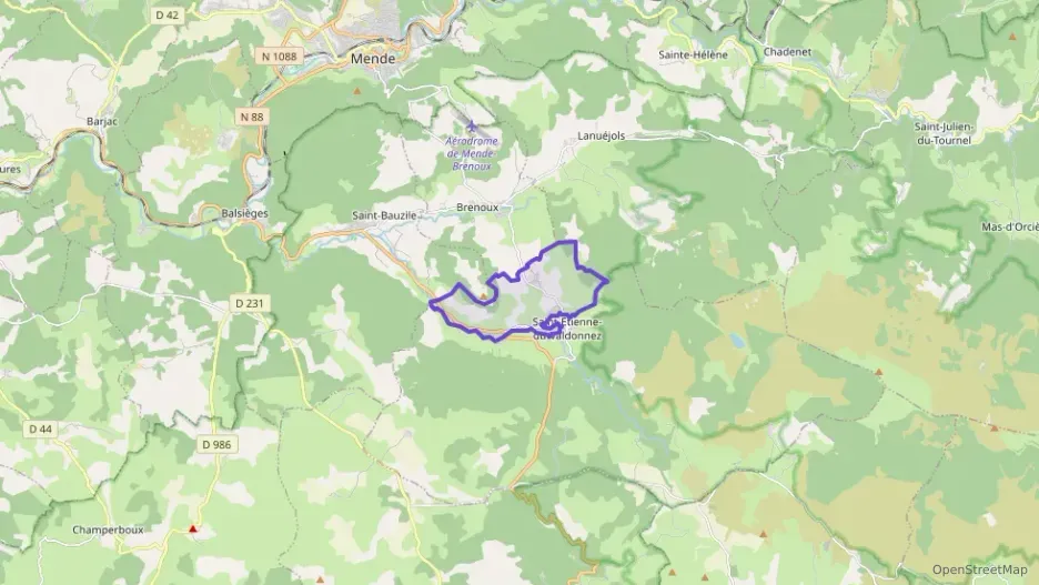 Maison 109 m² quatre pièces à vendre à Saint-Étienne-du-Valdonnez