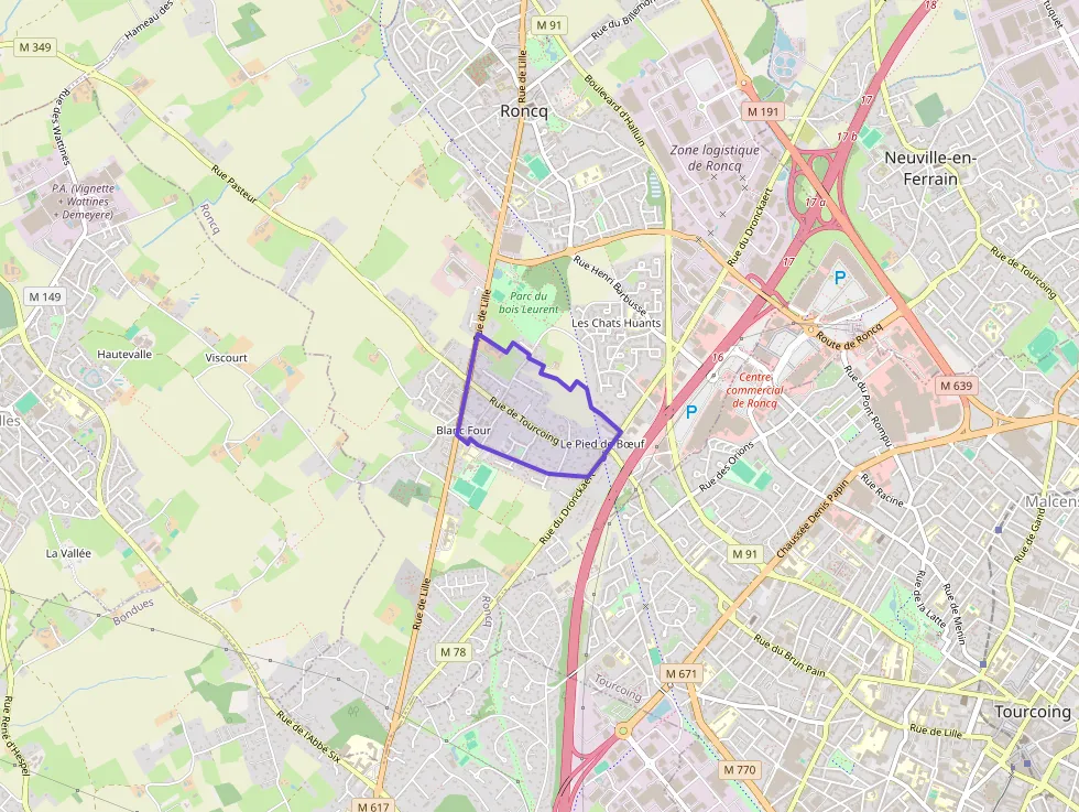 Maison 97 m² quatre pièces à vendre à Roncq