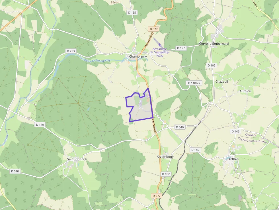 Maison 61 m² trois pièces à vendre à Champlemy