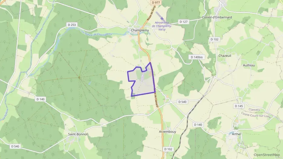 Maison 61 m² trois pièces à vendre à Champlemy