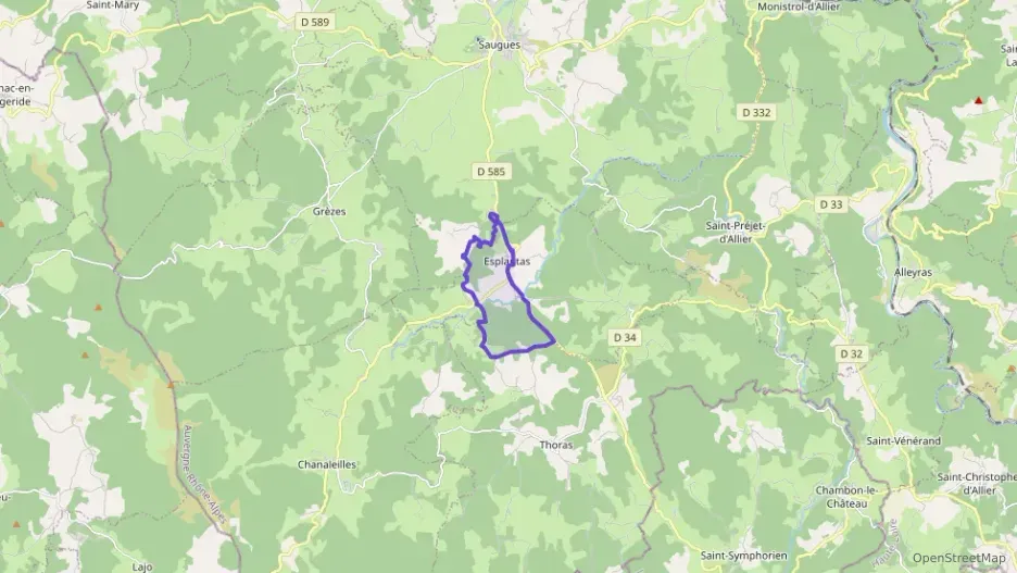 Maison 97 m² quatre pièces à vendre à Esplantas-Vazeilles Maison 97 m² quatre pièces à vendre à Esplantas-Vazeilles
