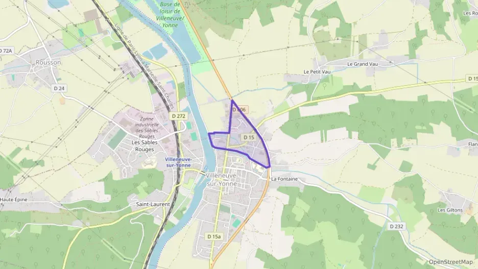 Maison 66 m² trois pièces à vendre à Villeneuve-sur-Yonne