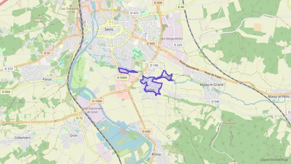 Maison 87 m² quatre pièces à vendre à Maillot