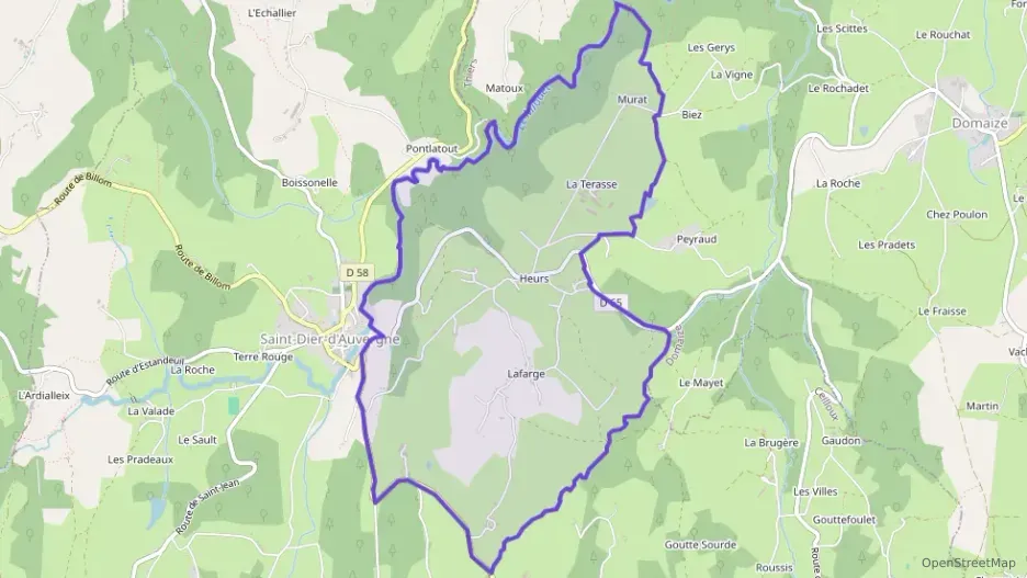 Maison 80 m² quatre pièces à vendre à Saint-Dier-d`Auvergne