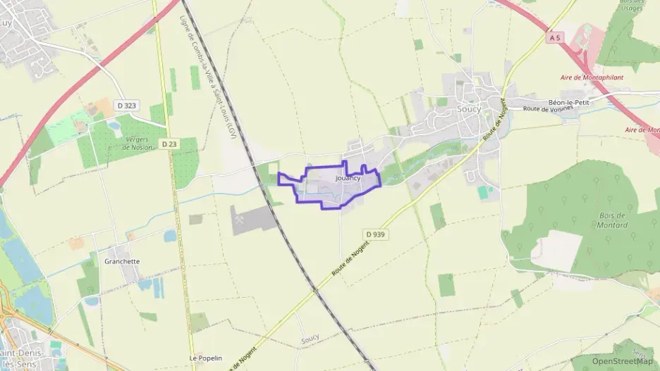 Maison 80 m² quatre pièces à vendre à Soucy Maison 80 m² quatre pièces à vendre à Soucy