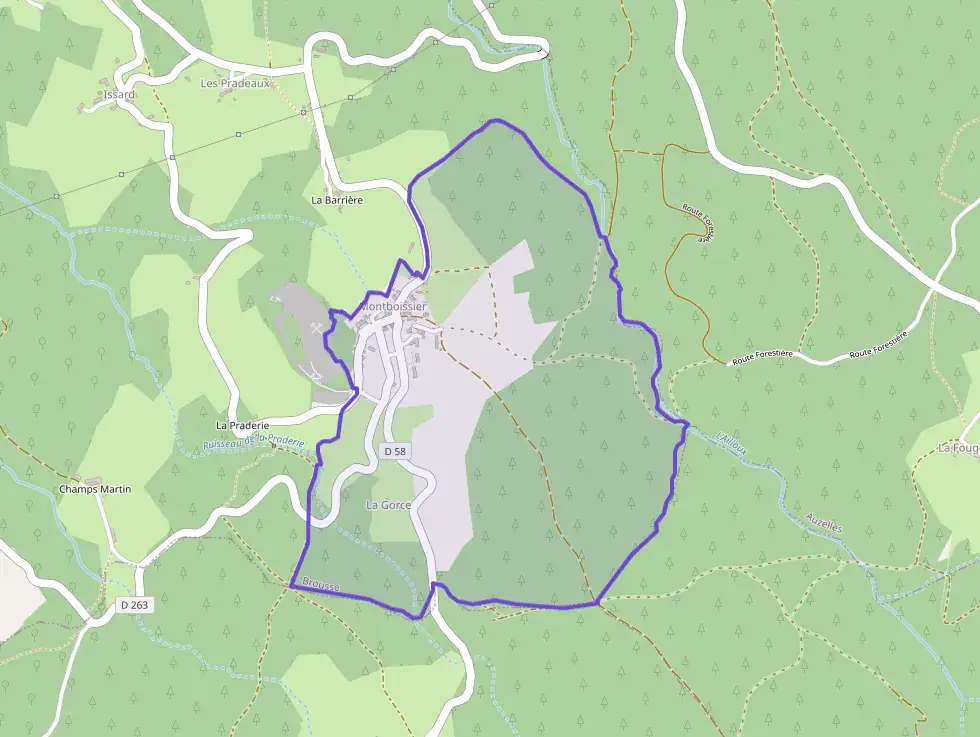 Maison 70 m² trois pièces à vendre à Brousse