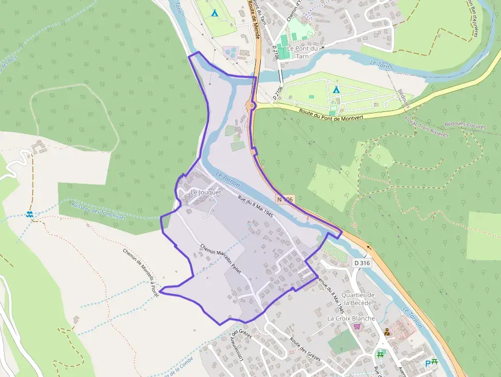 Maison 84 m² quatre pièces à vendre à Florac Trois Rivières