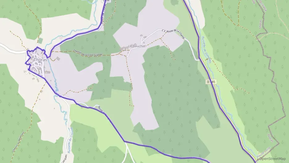 Maison 108 m² cinq pièces à vendre à Thoras Maison 108 m² cinq pièces à vendre à Thoras