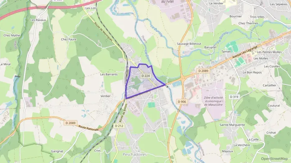 Maison 104 m² quatre pièces à vendre à Peschadoires Maison 104 m² quatre pièces à vendre à Peschadoires