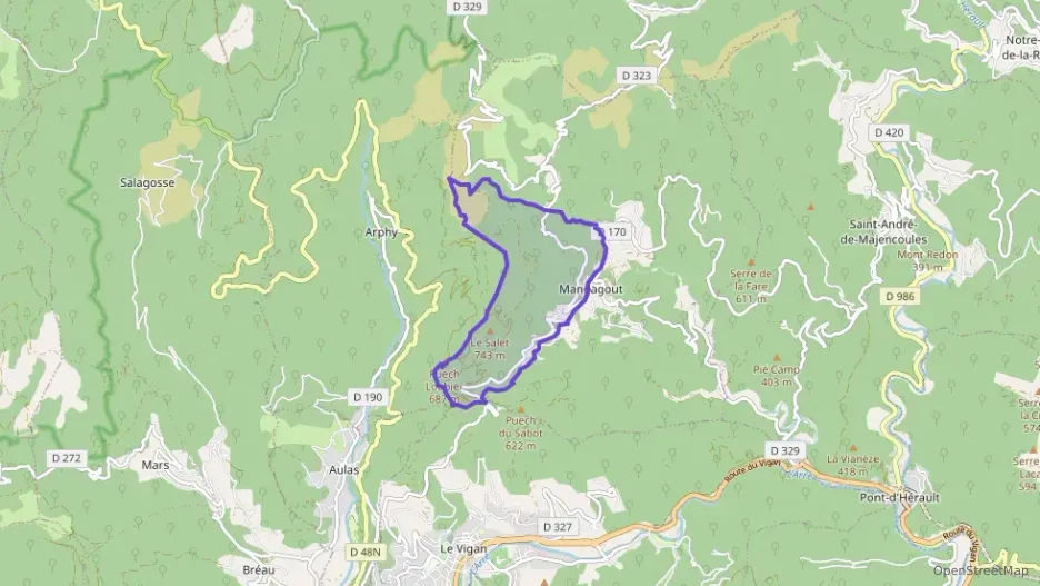 Maison 52 m² trois pièces à vendre à Mandagout Maison 52 m² trois pièces à vendre à Mandagout