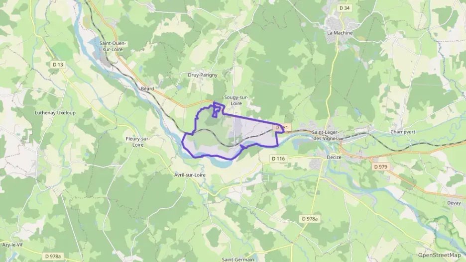 Maison 117 m² six pièces à vendre à Sougy-sur-Loire