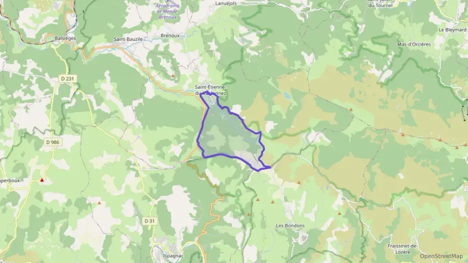 Maison 60 m² trois pièces à vendre à Saint-Étienne-du-Valdonnez Maison 60 m² trois pièces à vendre à Saint-Étienne-du-Valdonnez