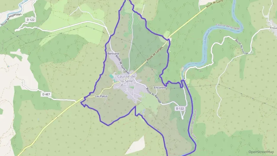 Maison 110 m² cinq pièces à vendre à Causse-de-la-Selle