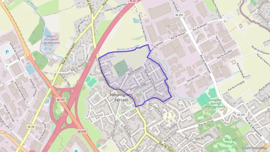 Maison 84 m² quatre pièces à vendre à Neuville-en-Ferrain