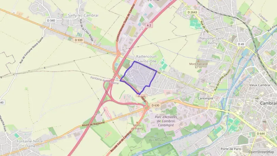 Maison 60 m² quatre pièces à vendre à Raillencourt-Sainte-Olle