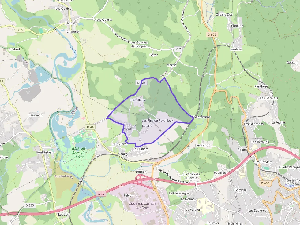 Maison 83 m² quatre pièces à vendre à Thiers