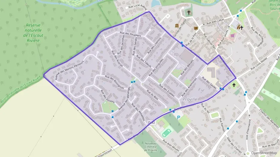 Maison 74 m² trois pièces à vendre à Proville Maison 74 m² trois pièces à vendre à Proville